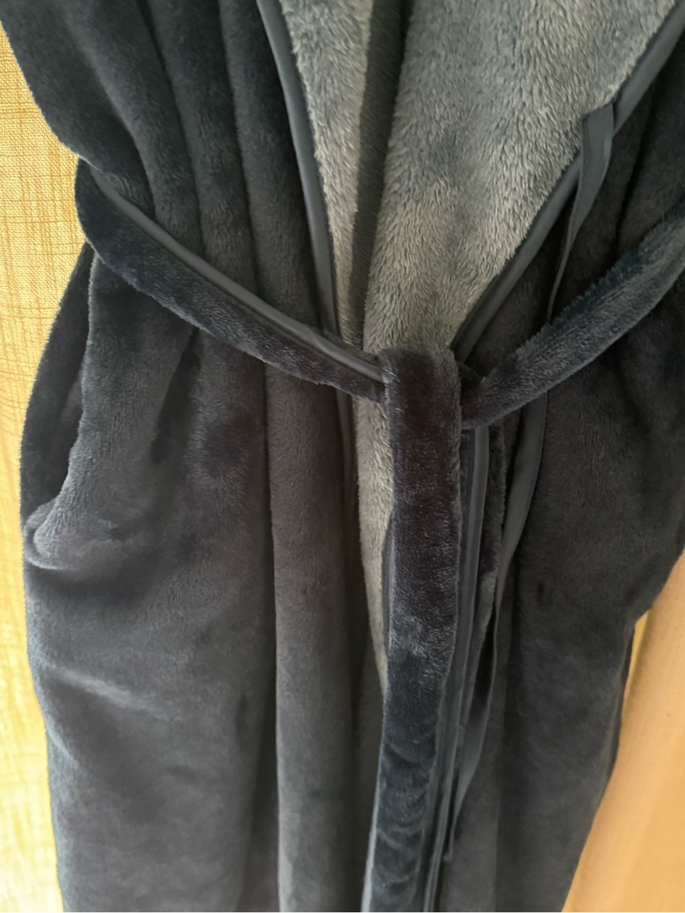 UGG Duffield II Robe Blue soft plush - Picture 5 of 7